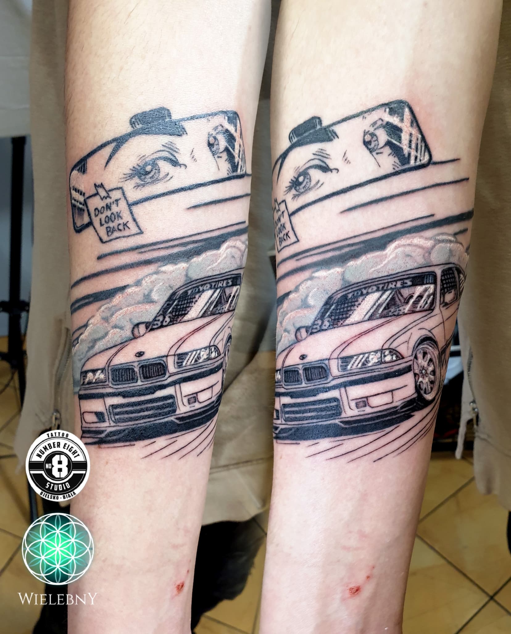 BMW-E30-illustracja-komiks