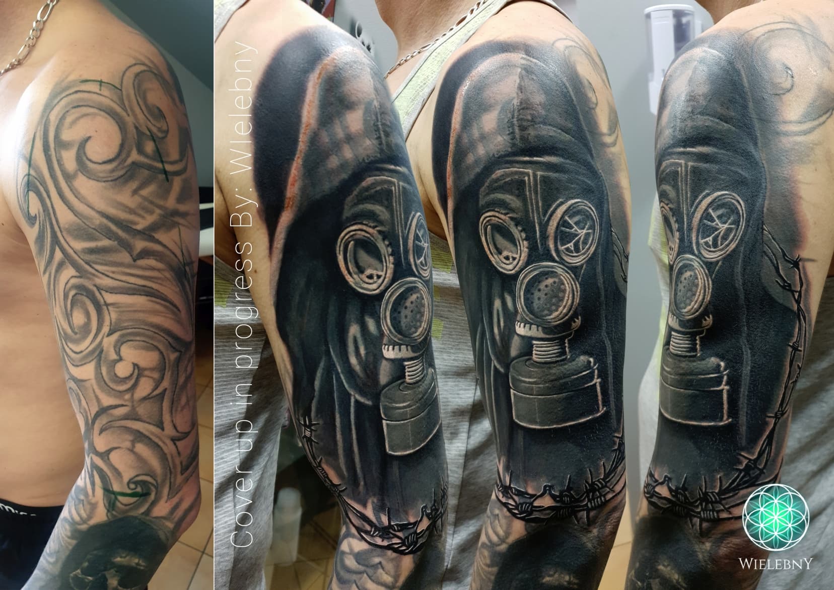 Gas mask Cover-up
