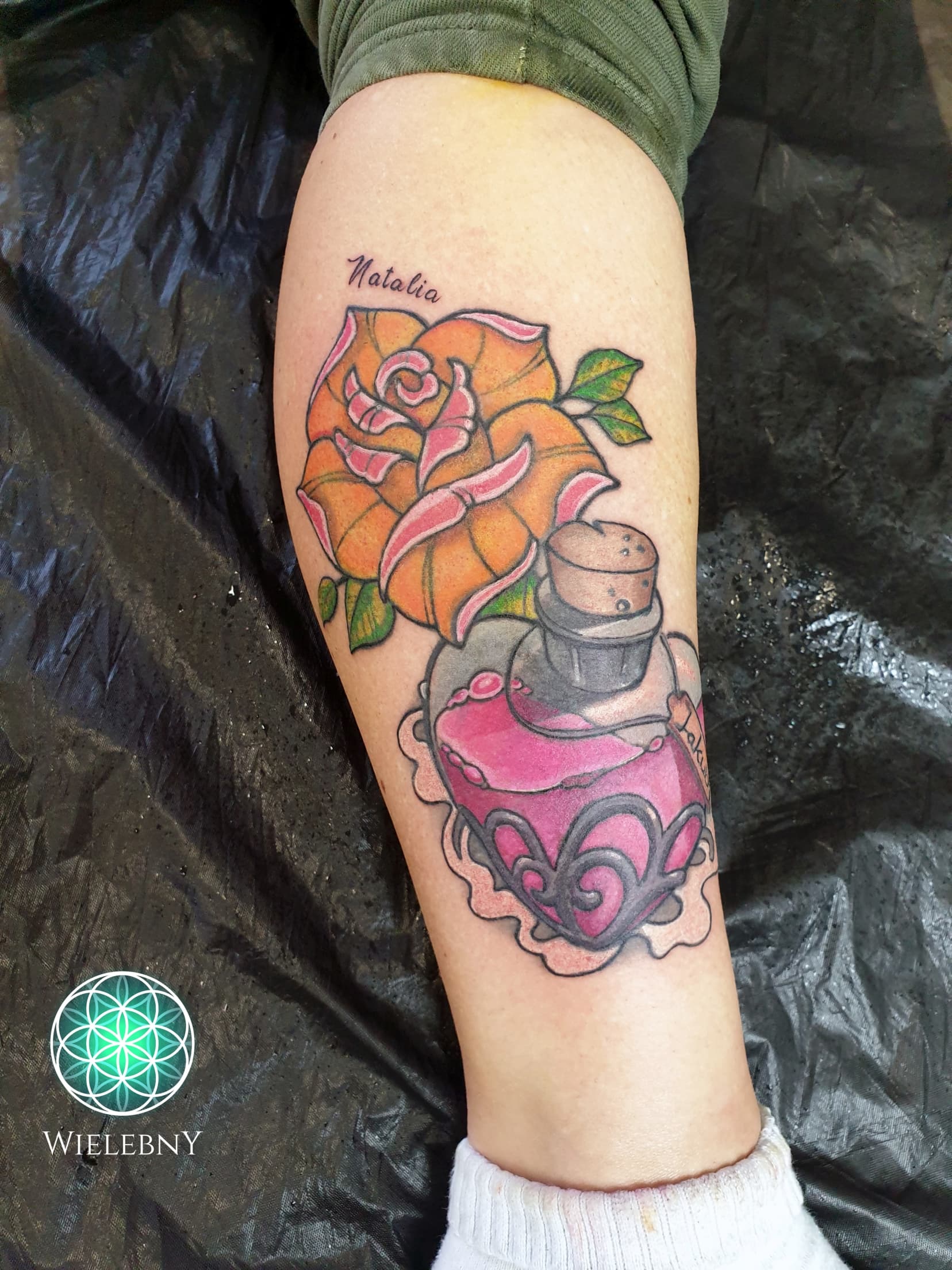 Rose flask