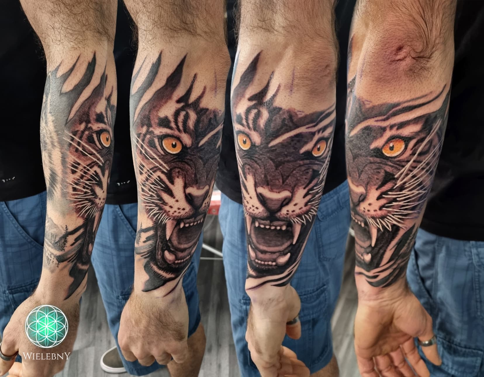 Tiger whole forearm 2021