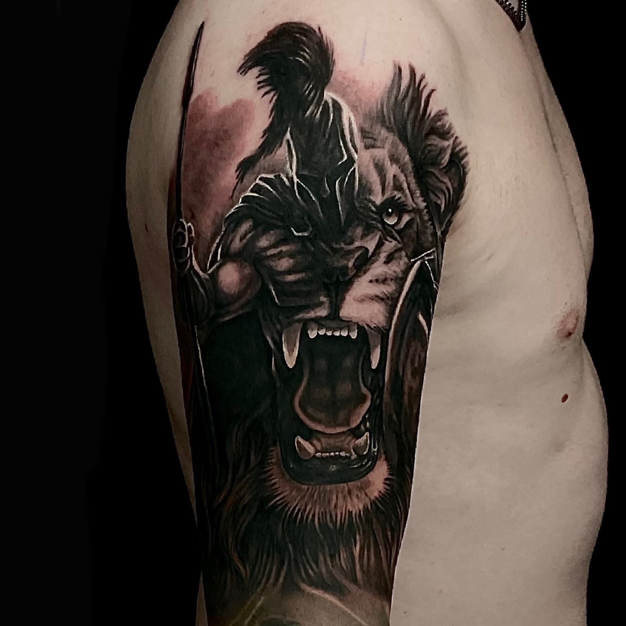 Surrealistic tattoo by Artink