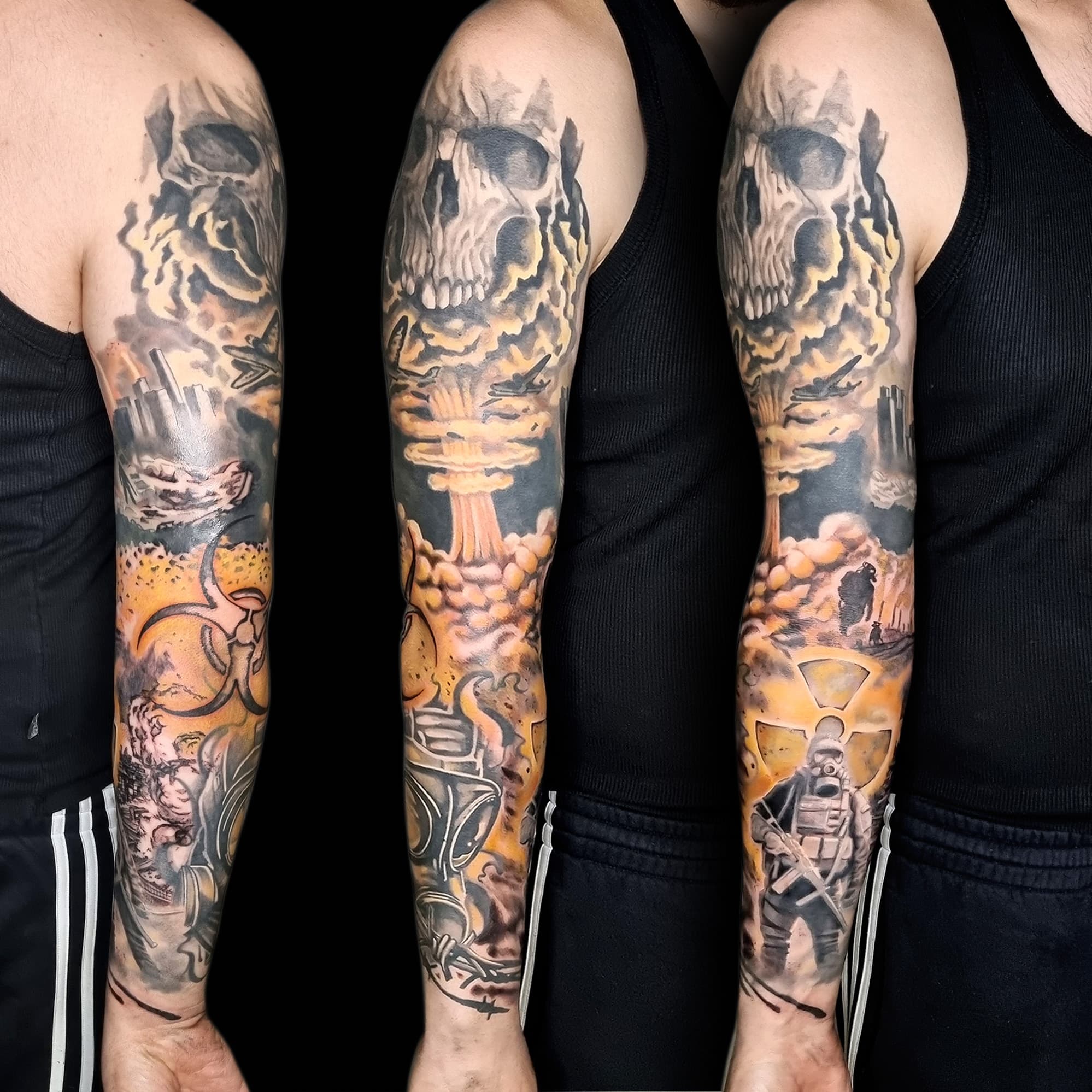 Neotraditional tattoo by Artink
