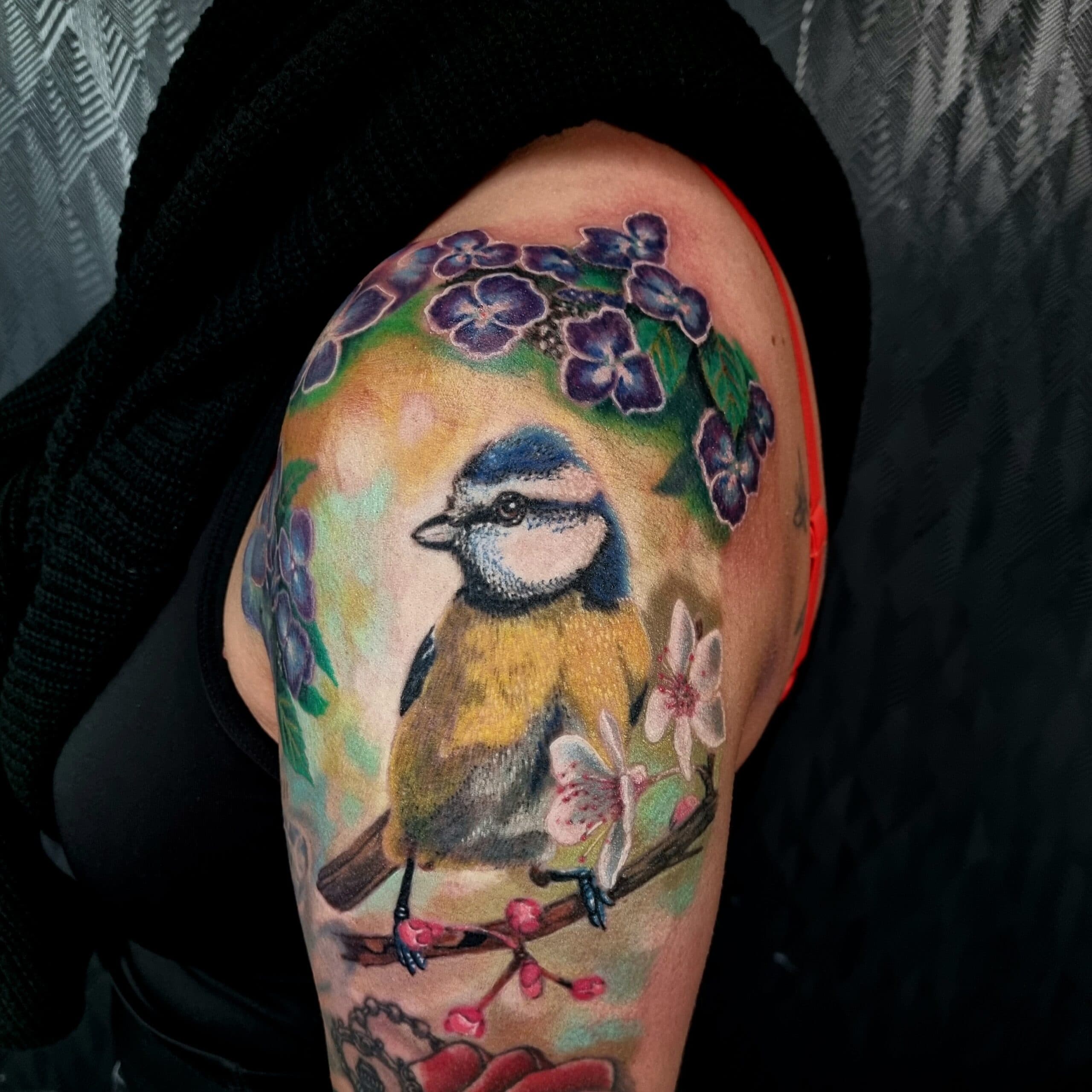 Colour tattoo by Artink